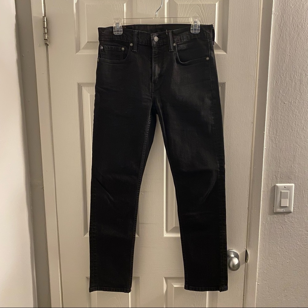 Black Levi 502 Jeans
